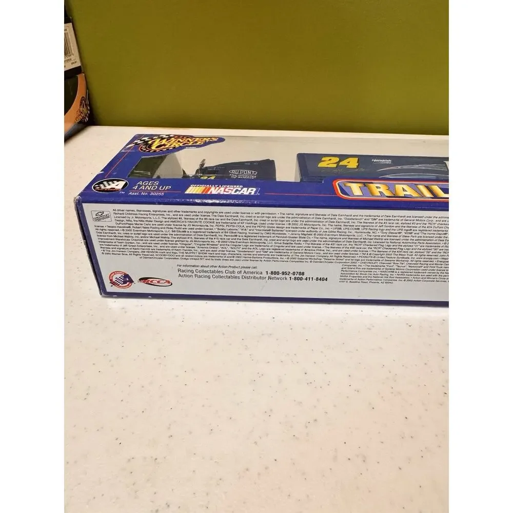Vtg Nascar Winners Circle Jeff Gordon #24 Dupont Trailer Rig Pepsi 1:64 Scale